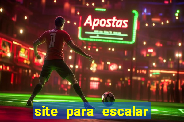 site para escalar time de futebol